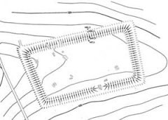 Keltenschanze Lageplan Keltenschanze Lageplan