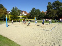 Einweihung Beachvolleyballfeld Einweihung Beachvolleyballfeld