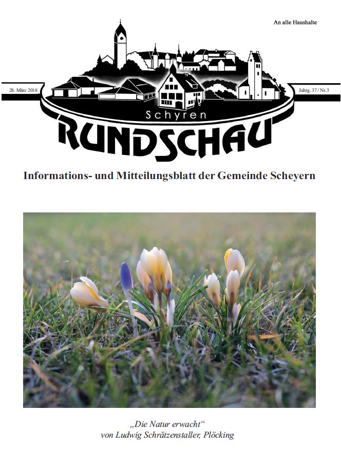 Schyren-Rundschau 03/2017 - 28.03.2018