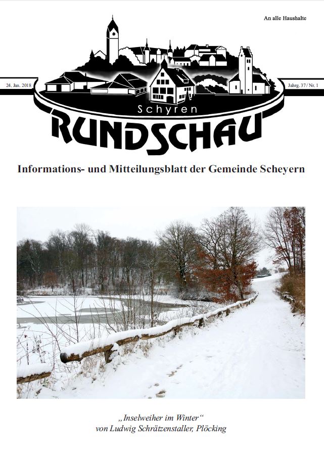 Schyren-Rundschau 01/2018 - 24.01.2018