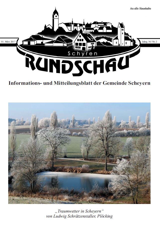 Schyren-Rundschau 02/2017 - 01.03.2017