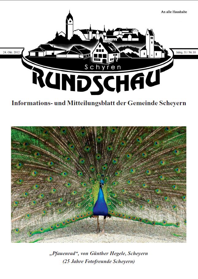 Schyren-Rundschau 10/2012 - 24.10.2012