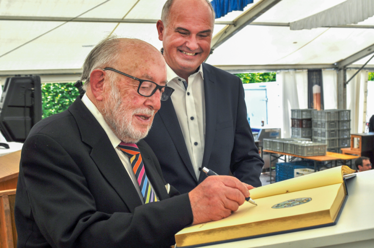 Ehrenbürger Seidl gold. Buch