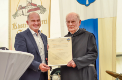 Ehrenbürger Altabt Urkunde Ehrenbürger Altabt Urkunde