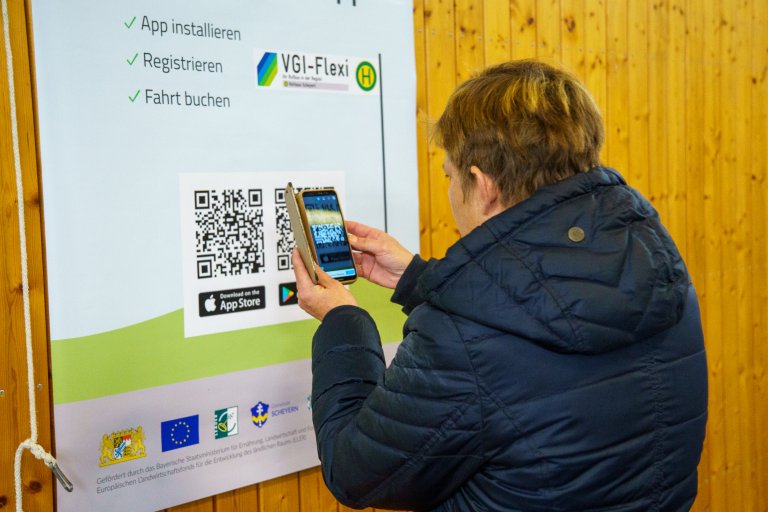 Flexi Auftaktveranstaltung - Installation der App - Foto Nico Deskau